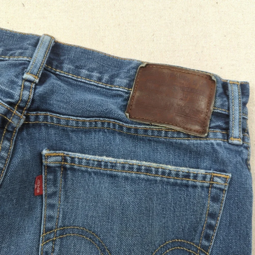 Levis‎ Brooks Brothers Jeans 32x32 Blue 505 Made in USA Limited Edition